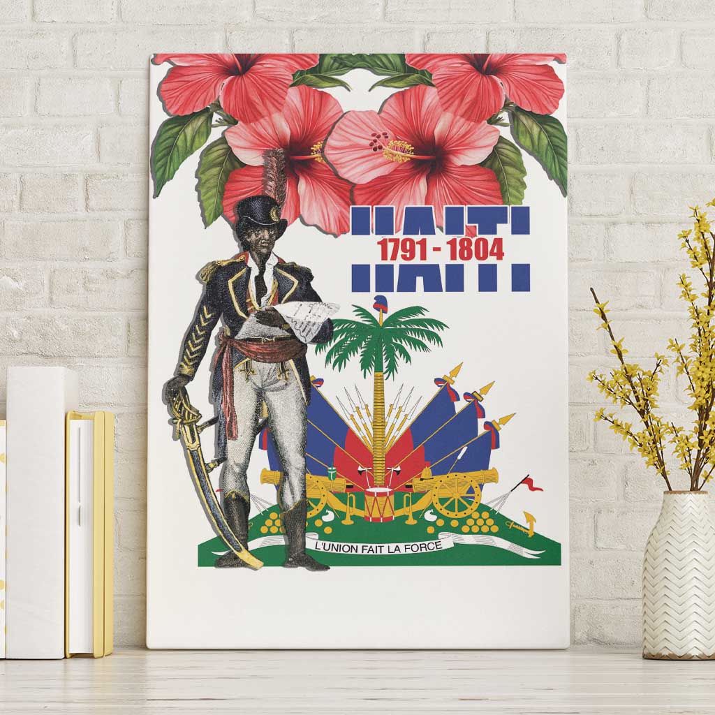 Haitian Revolution 1791-1804 Canvas Wall Art Lage d Lendependans