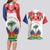 Haitian Revolution 1791-1804 Couples Matching Long Sleeve Bodycon Dress and Hawaiian Shirt Lage d Lendependans