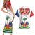 Haitian Revolution 1791-1804 Couples Matching Short Sleeve Bodycon Dress and Hawaiian Shirt Lage d Lendependans