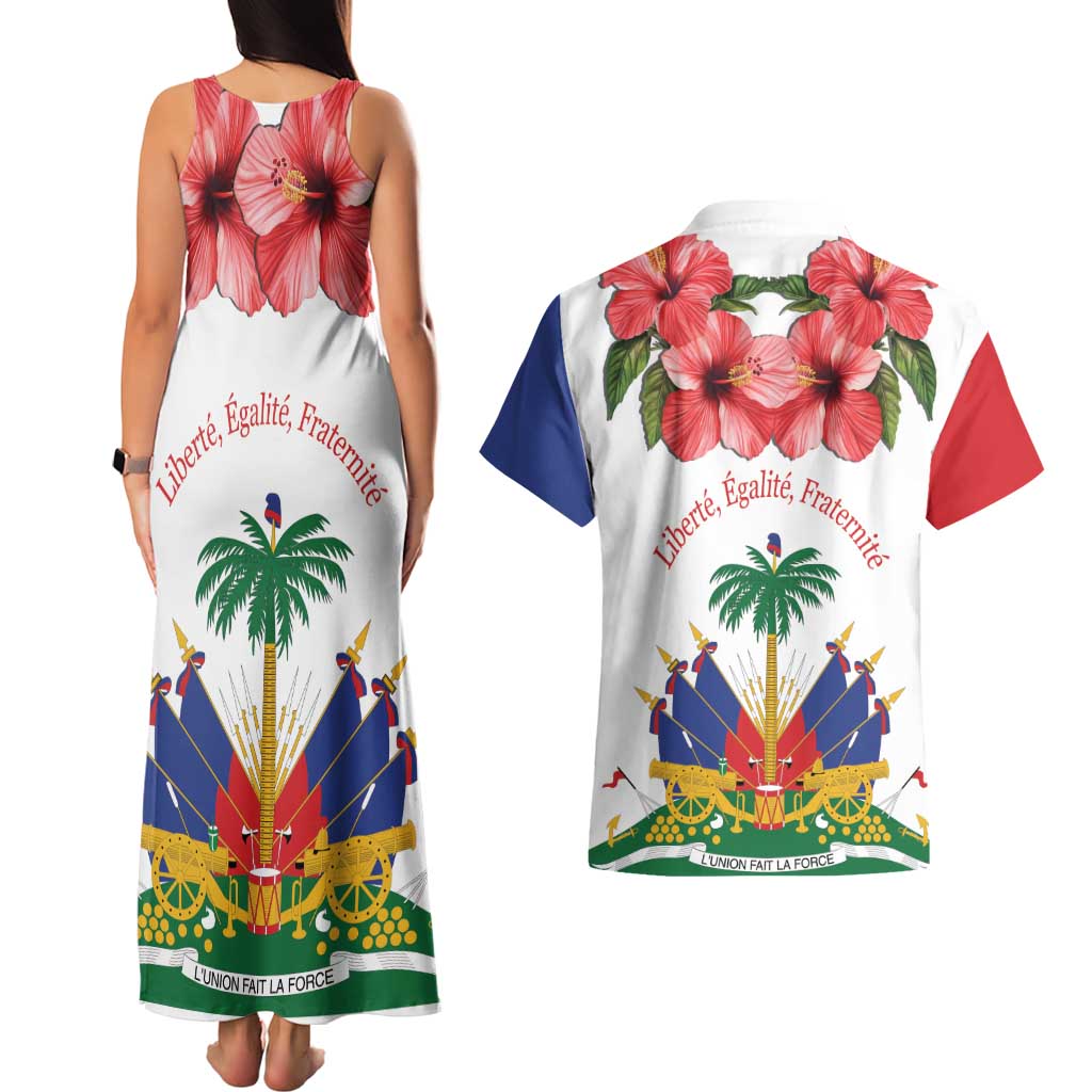 Haitian Revolution 1791-1804 Couples Matching Tank Maxi Dress and Hawaiian Shirt Lage d Lendependans