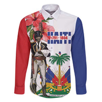 Haitian Revolution 1791-1804 Family Matching Long Sleeve Bodycon Dress and Hawaiian Shirt Lage d Lendependans