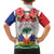 Haitian Revolution 1791-1804 Family Matching Short Sleeve Bodycon Dress and Hawaiian Shirt Lage d Lendependans