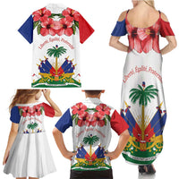 Haitian Revolution 1791-1804 Family Matching Summer Maxi Dress and Hawaiian Shirt Lage d Lendependans
