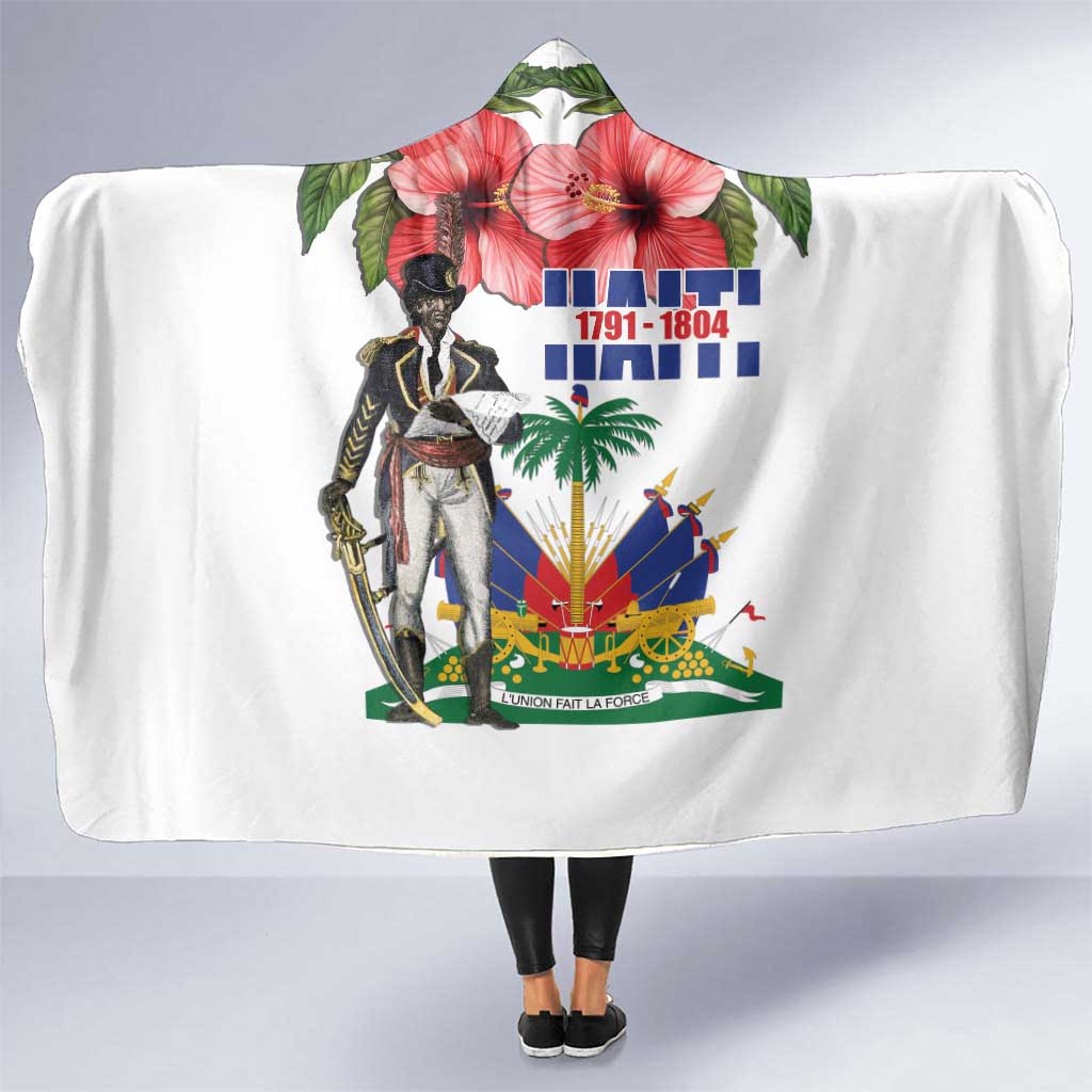 Haitian Revolution 1791-1804 Hooded Blanket Lage d Lendependans