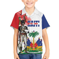 Haitian Revolution 1791-1804 Kid Hawaiian Shirt Lage d Lendependans
