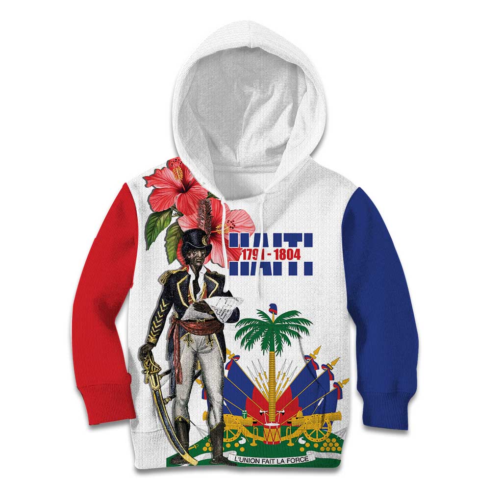 Haitian Revolution 1791-1804 Kid Hoodie Lage d Lendependans