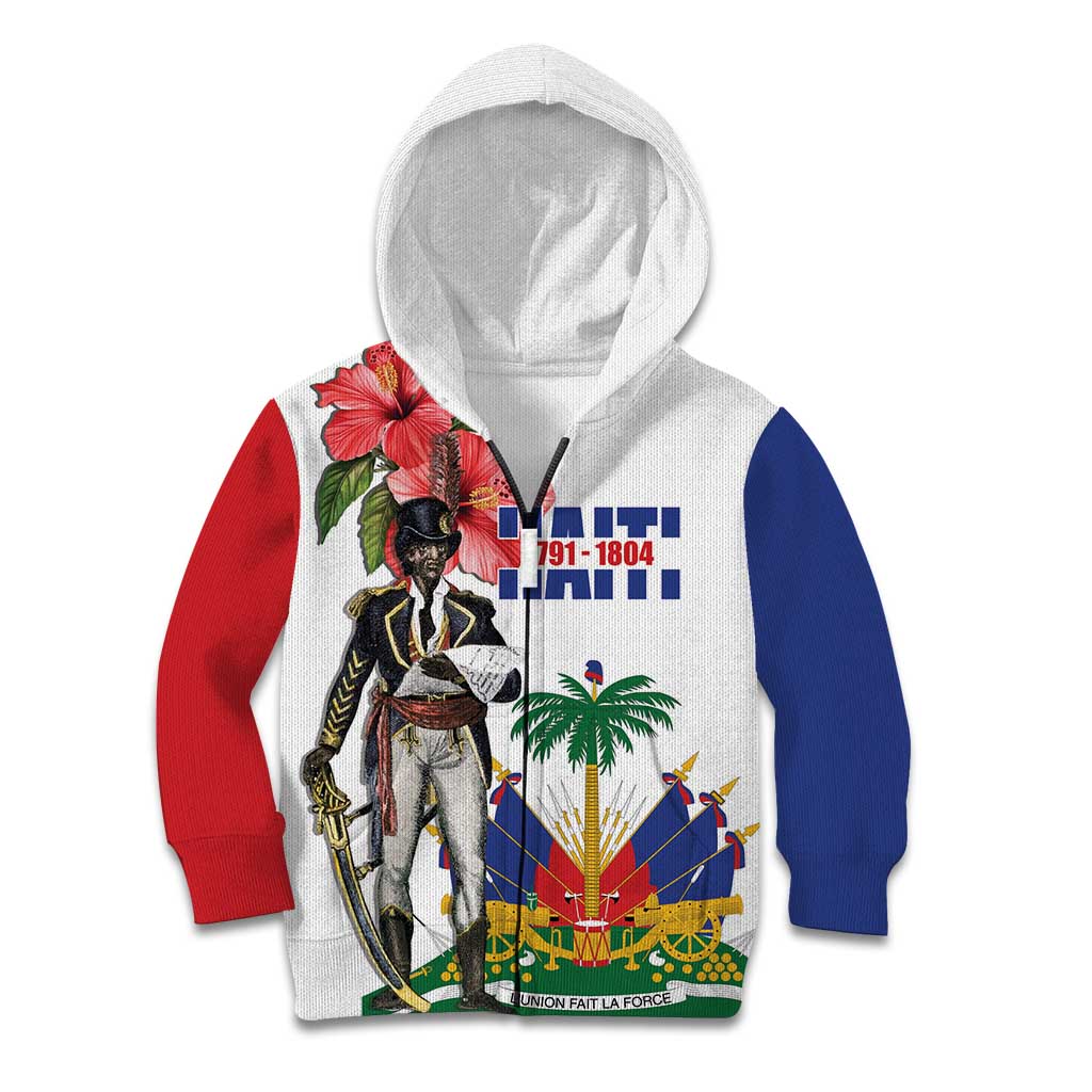 Haitian Revolution 1791-1804 Kid Hoodie Lage d Lendependans