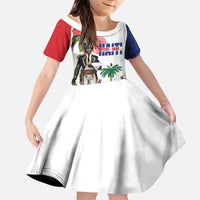 Haitian Revolution 1791-1804 Kid Short Sleeve Dress Lage d Lendependans