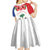 Haitian Revolution 1791-1804 Kid Short Sleeve Dress Lage d Lendependans