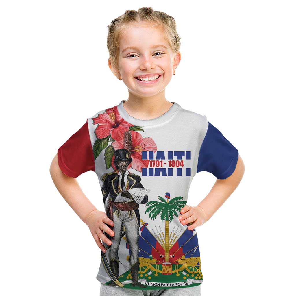 Haitian Revolution 1791-1804 Kid T Shirt Lage d Lendependans