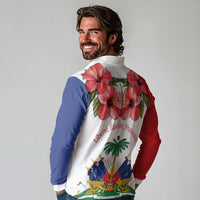 Haitian Revolution 1791-1804 Long Sleeve Polo Shirt Lage d Lendependans