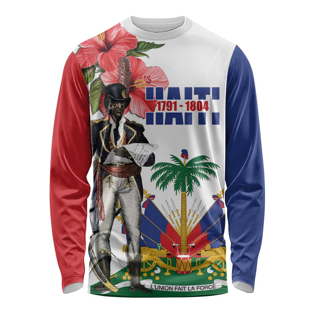 Haitian Revolution 1791-1804 Long Sleeve Shirt Lage d Lendependans