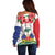 Haitian Revolution 1791-1804 Off Shoulder Sweater Lage d Lendependans