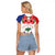 Haitian Revolution 1791-1804 Raglan Cropped T Shirt Lage d Lendependans