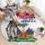 Haitian Revolution 1791-1804 Round Carpet Lage d Lendependans