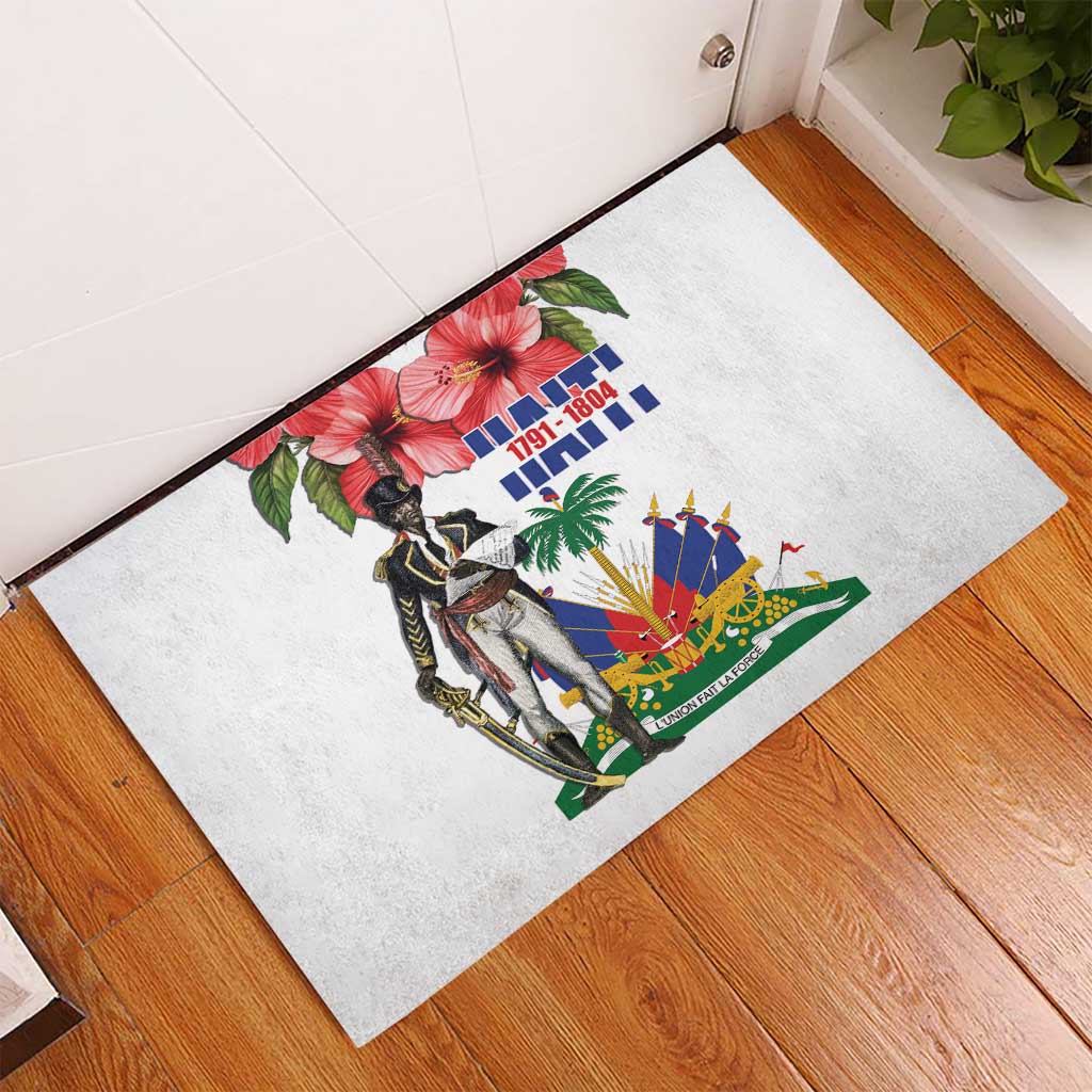 Haitian Revolution 1791-1804 Rubber Doormat Lage d Lendependans