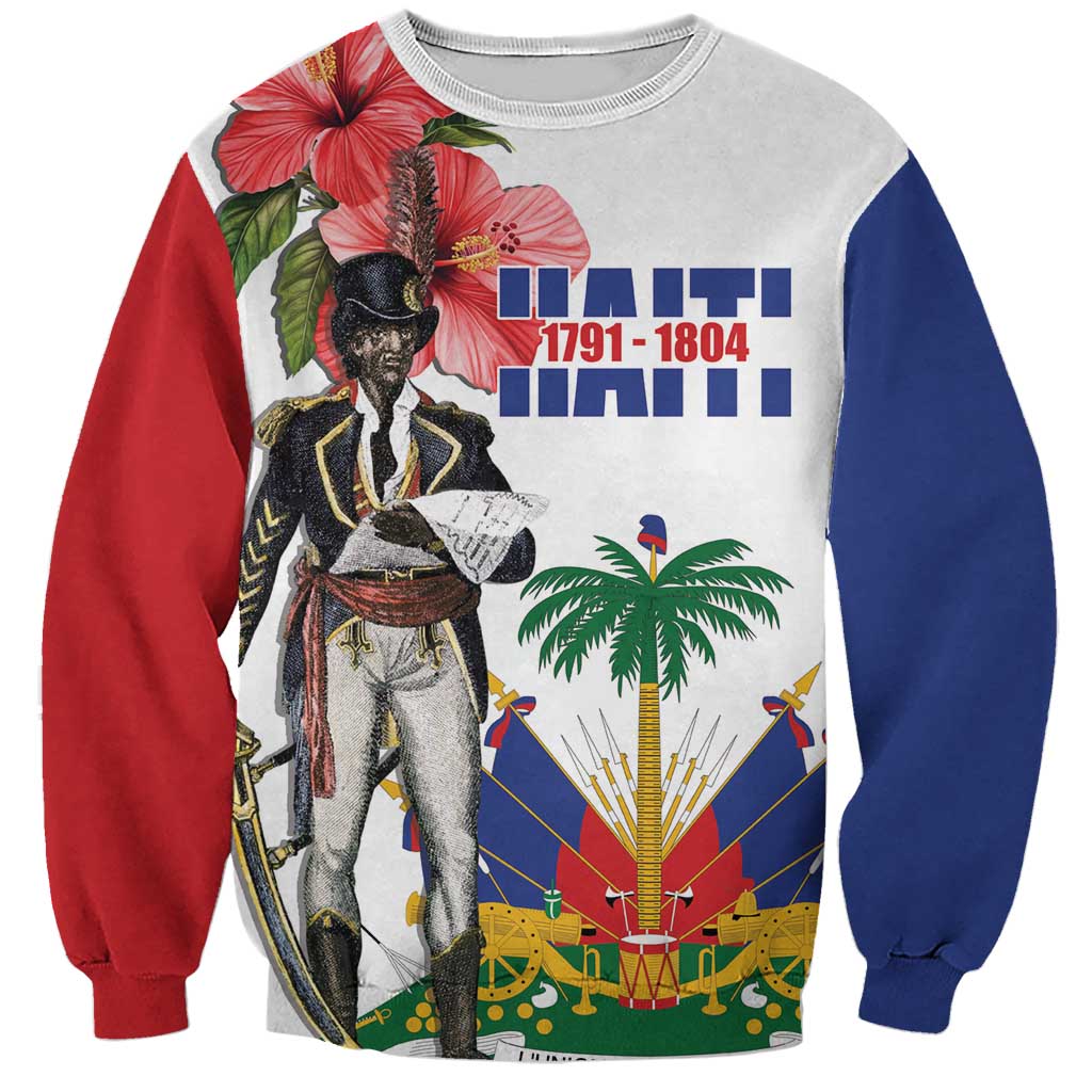 Haitian Revolution 1791-1804 Sweatshirt Lage d Lendependans