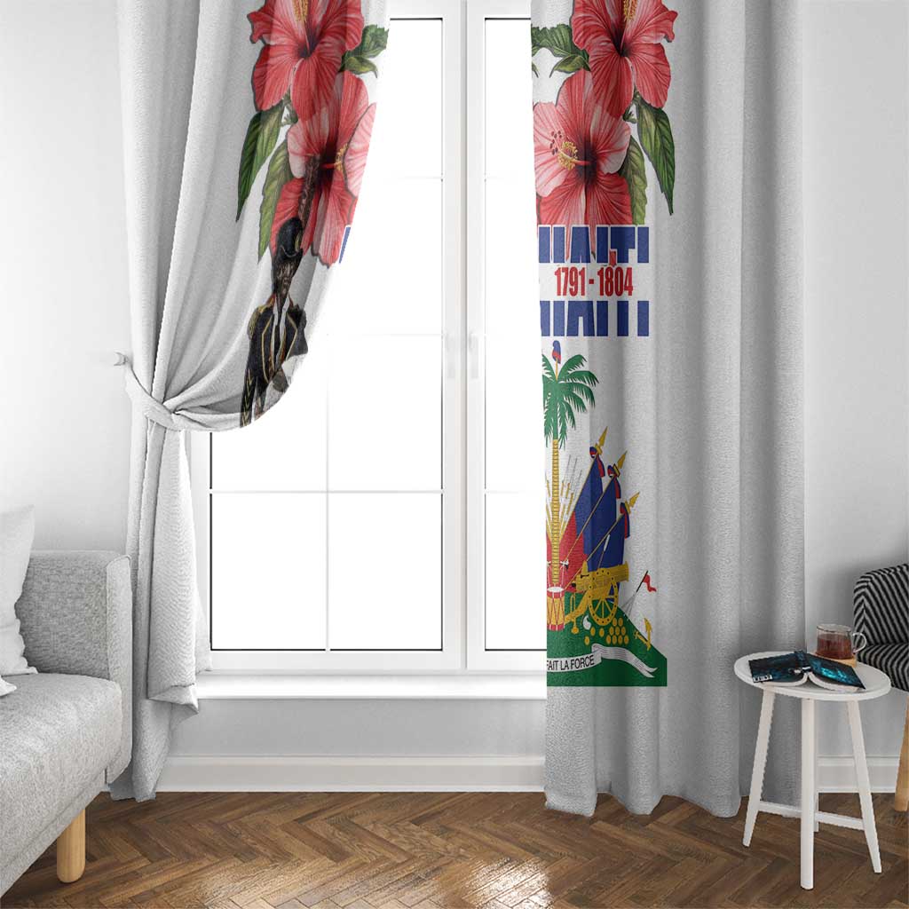 Haitian Revolution 1791-1804 Window Curtain Lage d Lendependans