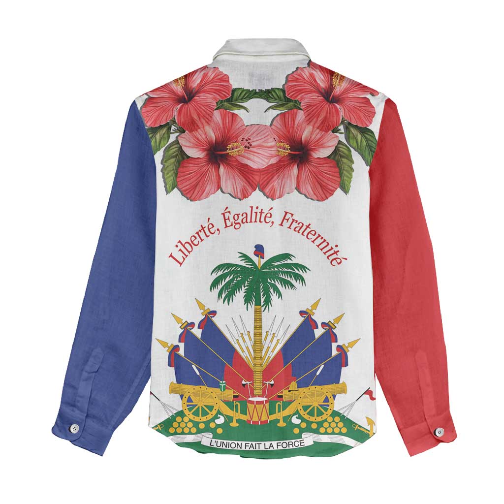 Haitian Revolution 1791-1804 Women Casual Shirt Lage d Lendependans