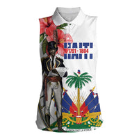 Haitian Revolution 1791-1804 Women Sleeveless Polo Shirt Lage d Lendependans