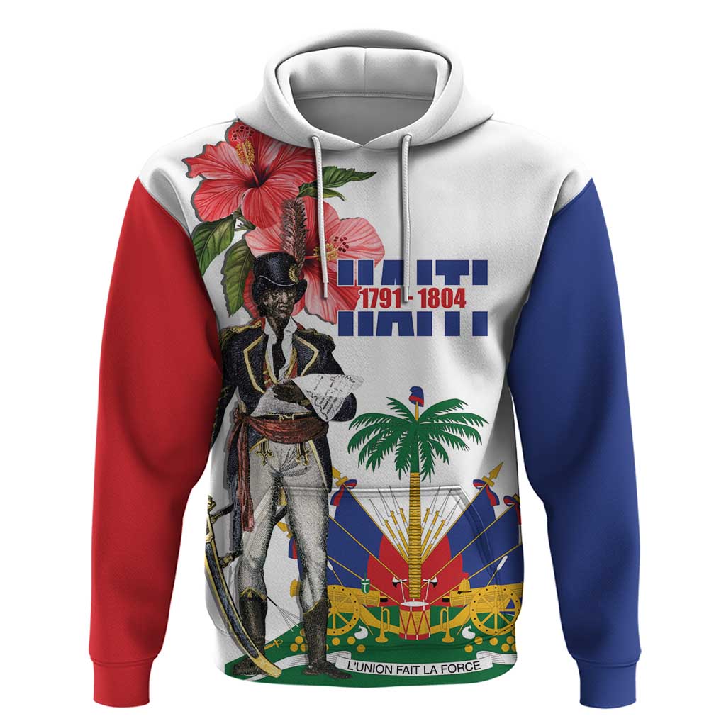 Haitian Revolution 1791-1804 Zip Hoodie Lage d Lendependans