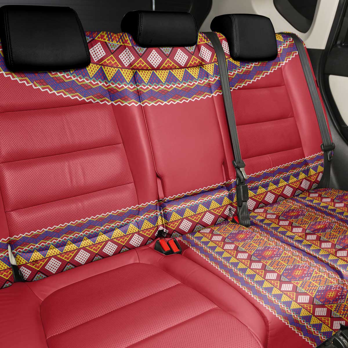 Greenland National Costumes Back Car Seat Cover Inuit Kalaallisuut style