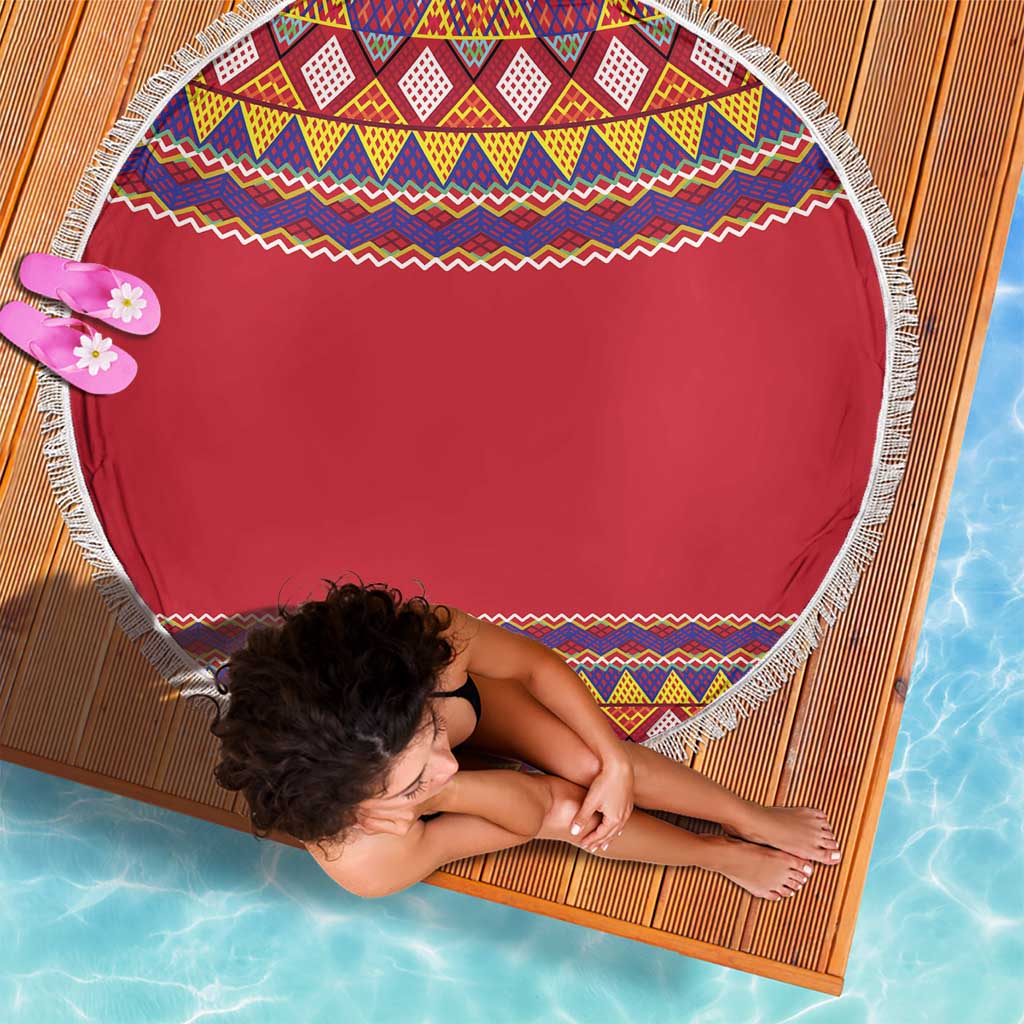 Greenland National Costumes Beach Blanket Inuit Kalaallisuut style