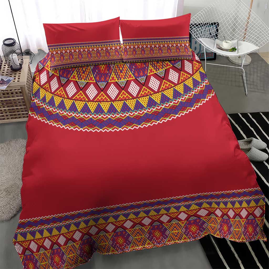 Greenland National Costumes Bedding Set Inuit Kalaallisuut style
