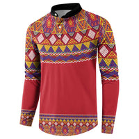 Greenland National Costumes Button Sweatshirt Inuit Kalaallisuut style