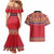 Greenland National Costumes Couples Matching Mermaid Dress and Hawaiian Shirt Inuit Kalaallisuut style