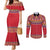 Greenland National Costumes Couples Matching Mermaid Dress and Long Sleeve Button Shirt Inuit Kalaallisuut style