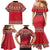 Greenland National Costumes Family Matching Mermaid Dress and Hawaiian Shirt Inuit Kalaallisuut style