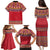 Greenland National Costumes Family Matching Puletasi and Hawaiian Shirt Inuit Kalaallisuut style