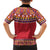 Greenland National Costumes Family Matching Short Sleeve Bodycon Dress and Hawaiian Shirt Inuit Kalaallisuut style