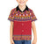 Greenland National Costumes Family Matching Short Sleeve Bodycon Dress and Hawaiian Shirt Inuit Kalaallisuut style