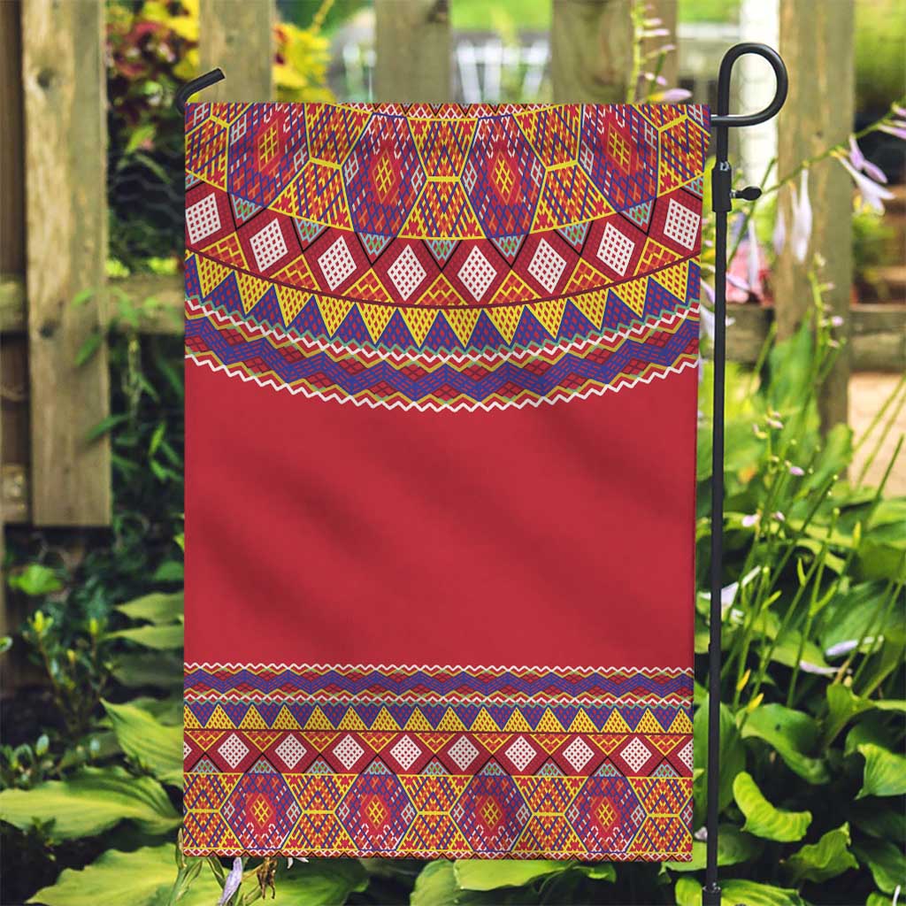 Greenland National Costumes Garden Flag Inuit Kalaallisuut style