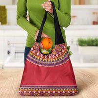 Greenland National Costumes Grocery Bag Inuit Kalaallisuut style