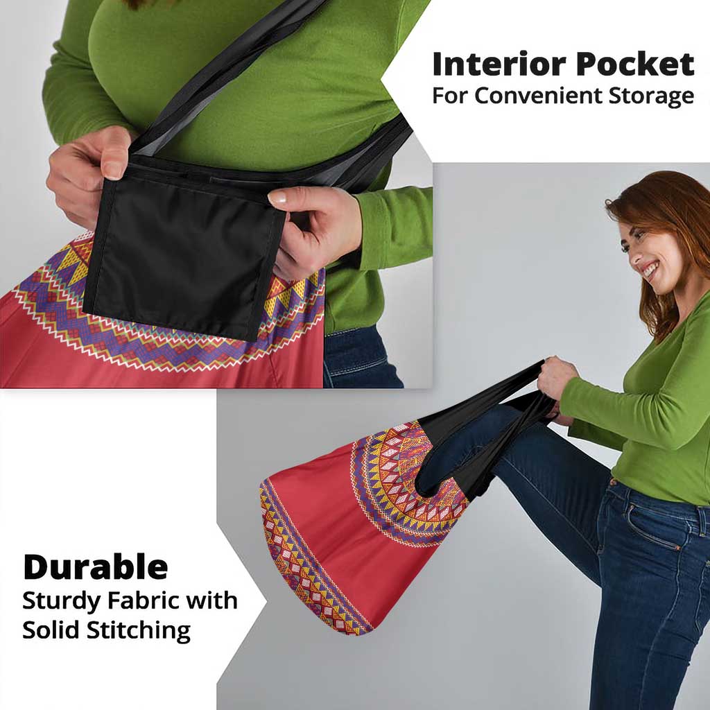 Greenland National Costumes Grocery Bag Inuit Kalaallisuut style