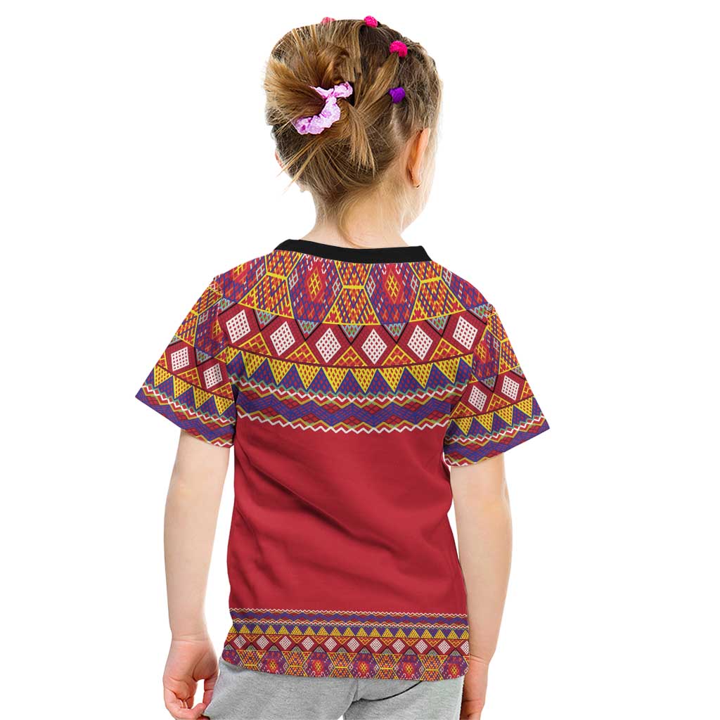 Greenland National Costumes Kid T Shirt Inuit Kalaallisuut style