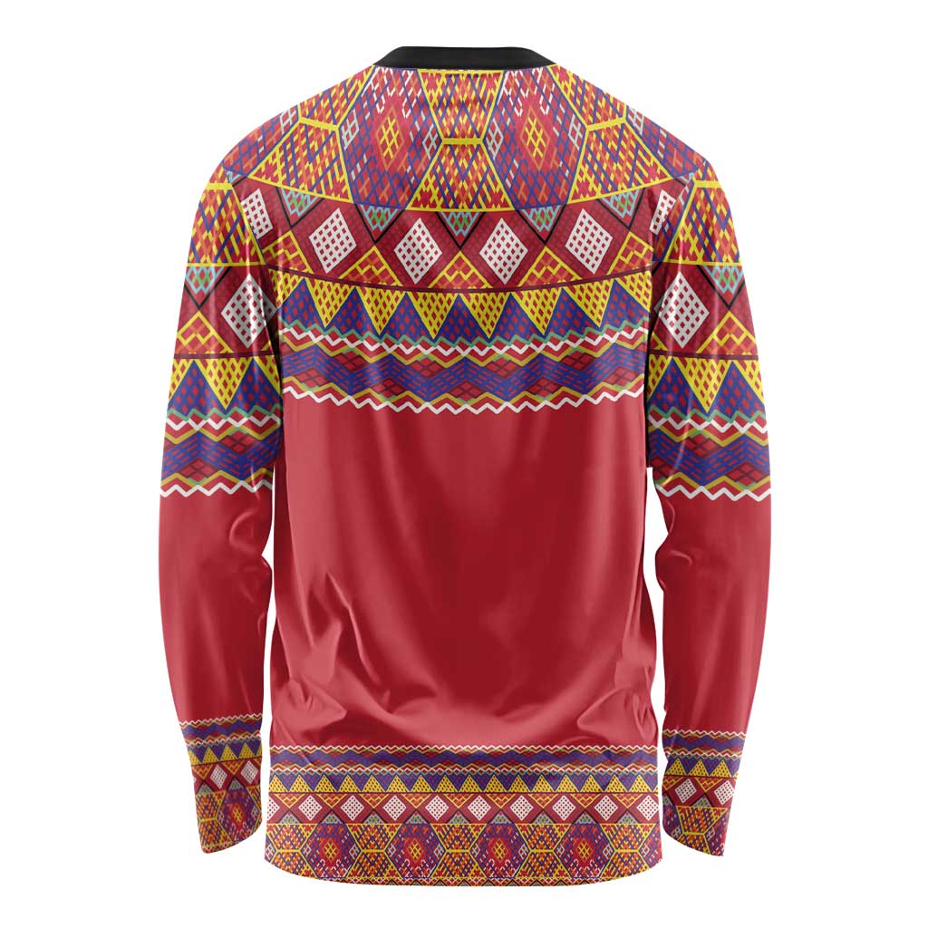 Greenland National Costumes Long Sleeve Shirt Inuit Kalaallisuut style