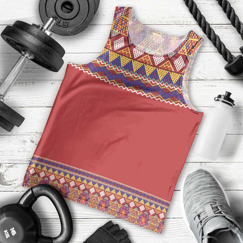 Greenland National Costumes Men Tank Top Inuit Kalaallisuut style