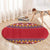 Greenland National Costumes Round Carpet Inuit Kalaallisuut style