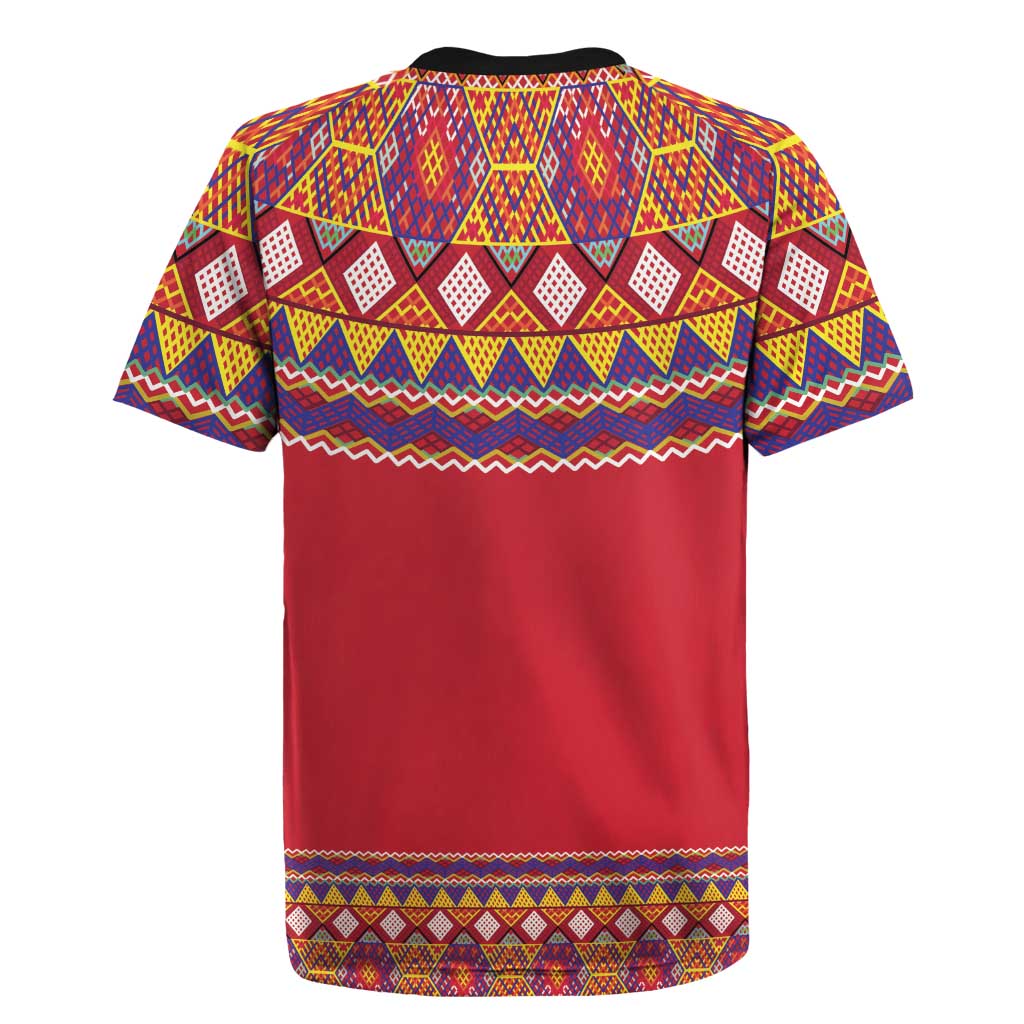 Greenland National Costumes Rugby Jersey Inuit Kalaallisuut style