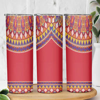 Greenland National Costumes Skinny Tumbler Inuit Kalaallisuut style