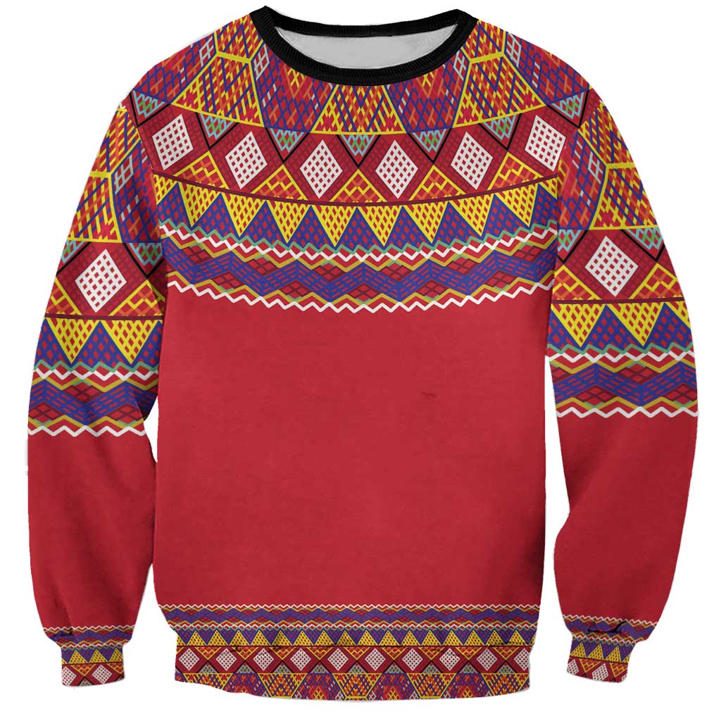 Greenland National Costumes Sweatshirt Inuit Kalaallisuut style