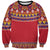Greenland National Costumes Sweatshirt Inuit Kalaallisuut style