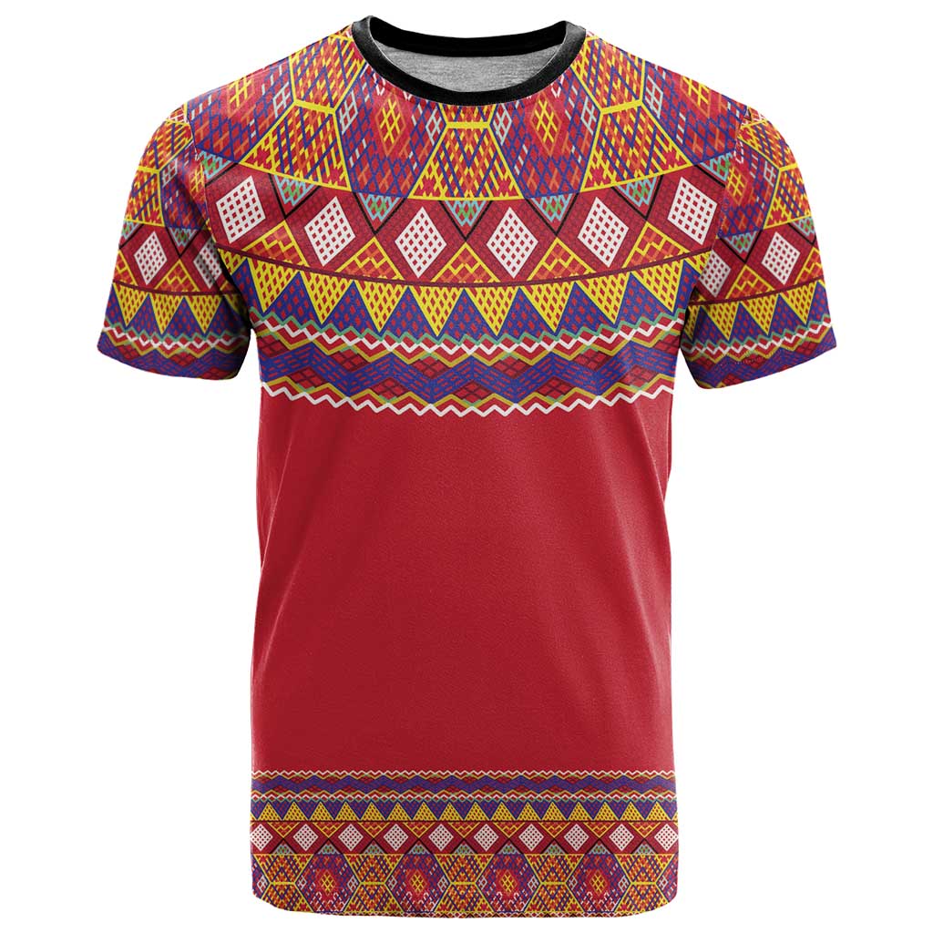 Greenland National Costumes T Shirt Inuit Kalaallisuut style