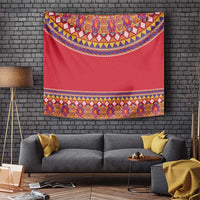 Greenland National Costumes Tapestry Inuit Kalaallisuut style