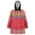 Greenland National Costumes Wearable Blanket Hoodie Inuit Kalaallisuut style