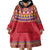 Greenland National Costumes Wearable Blanket Hoodie Inuit Kalaallisuut style